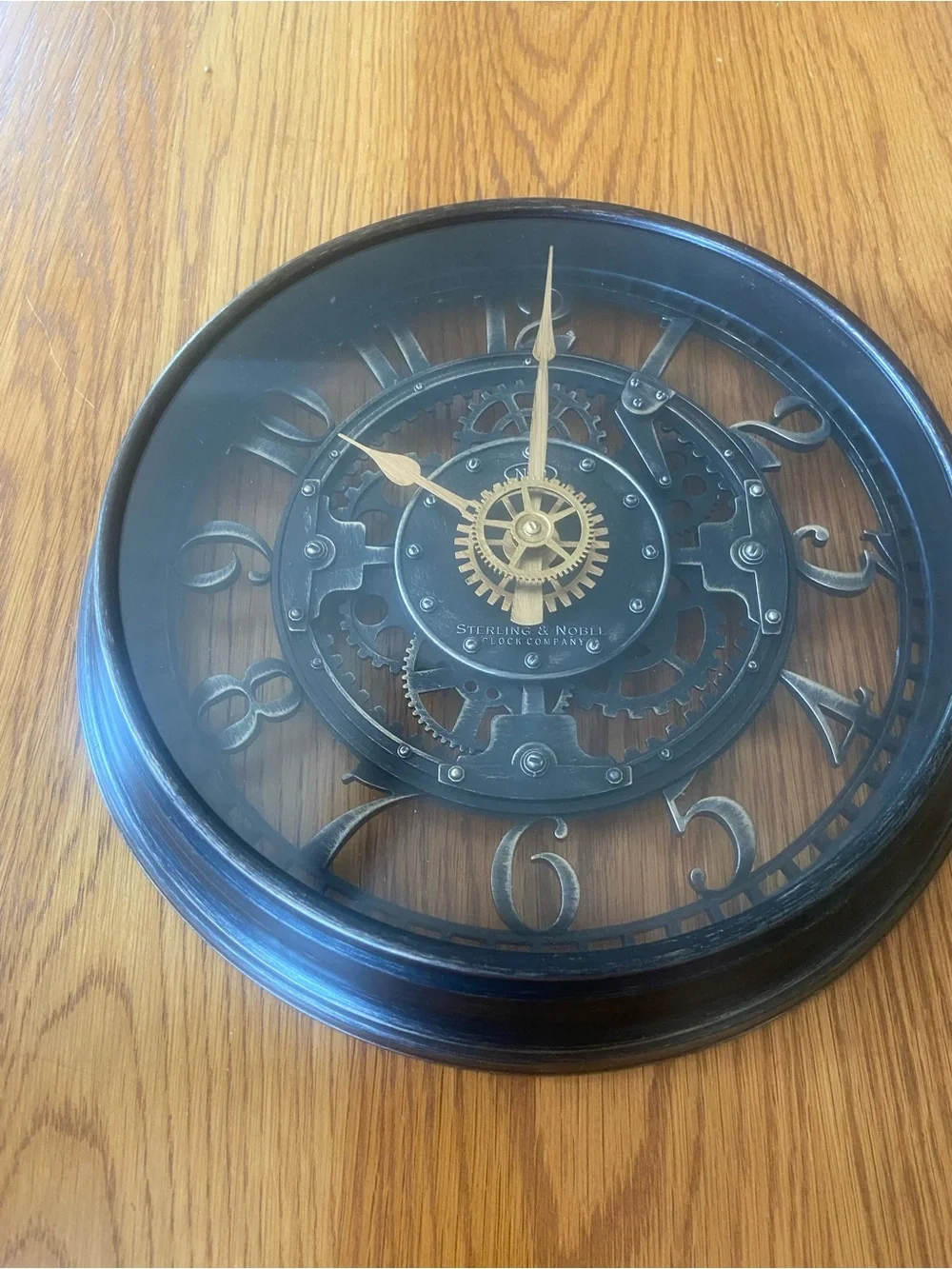 Sterling & Noble Steampunk Style Wall Clock